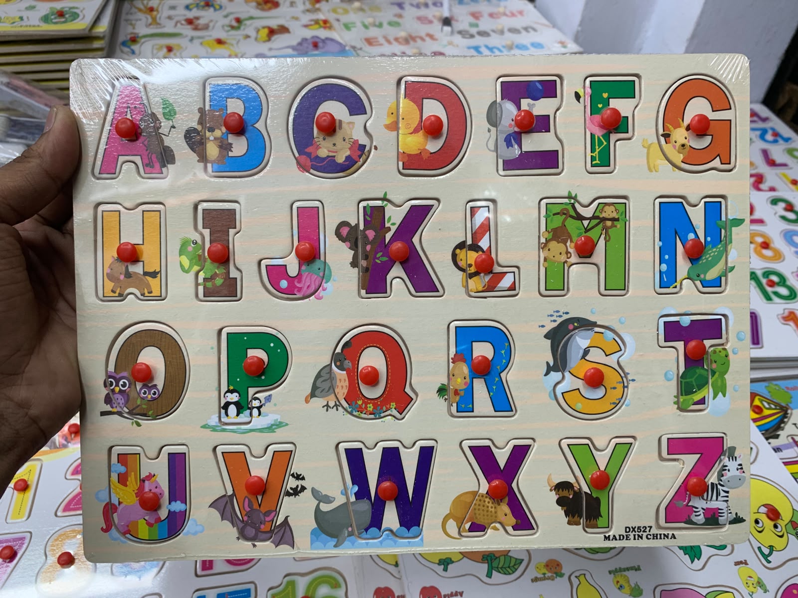 alphabet puzzle board